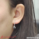 Load image into Gallery viewer, 1-carat-diamond-cute-dangle-halo-round-black-diamond-earrings-in-white-gold-fdear11235-1-ct-fancyimage1-nl-wg
