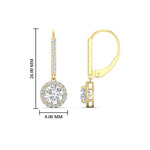 Load image into Gallery viewer, 1-carat-diamond-cute-dangle-halo-round-earrings-in-yellow-gold-FDEAR11235RO-1.00-CT-NL-YG.jpg
