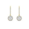 Load image into Gallery viewer, 1-carat-diamond-cute-dangle-halo-round-earrings-in-yellow-gold-FDEAR11235RO-1.00-CT-NL-YG.jpg