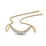 Load image into Gallery viewer, 1-carat-diamond-graduated-smile-necklace-in-FDPD9195-NL-YG
