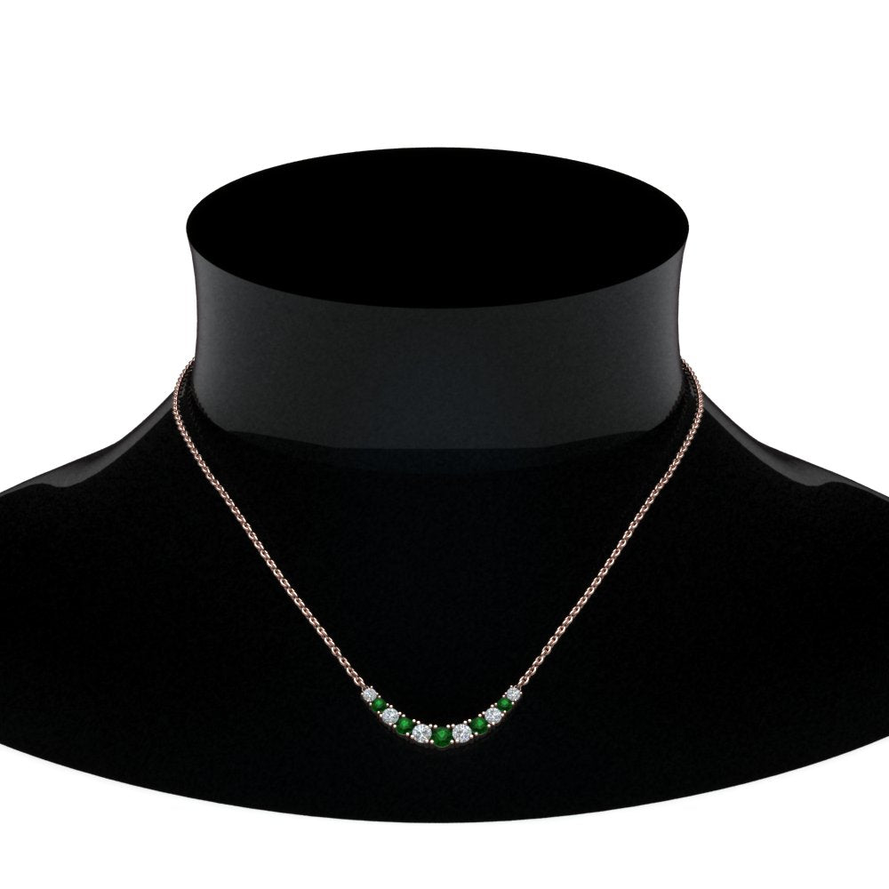 1-carat-diamond-graduated-smile-necklace-with-emerald-in-FDPD9195GEMGR-NL-RG