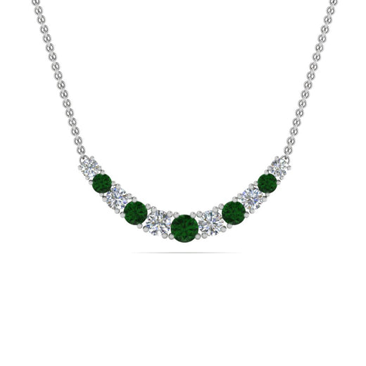 1-carat-diamond-graduated-smile-necklace-with-emerald-in-FDPD9195GEMGR-NL-WG