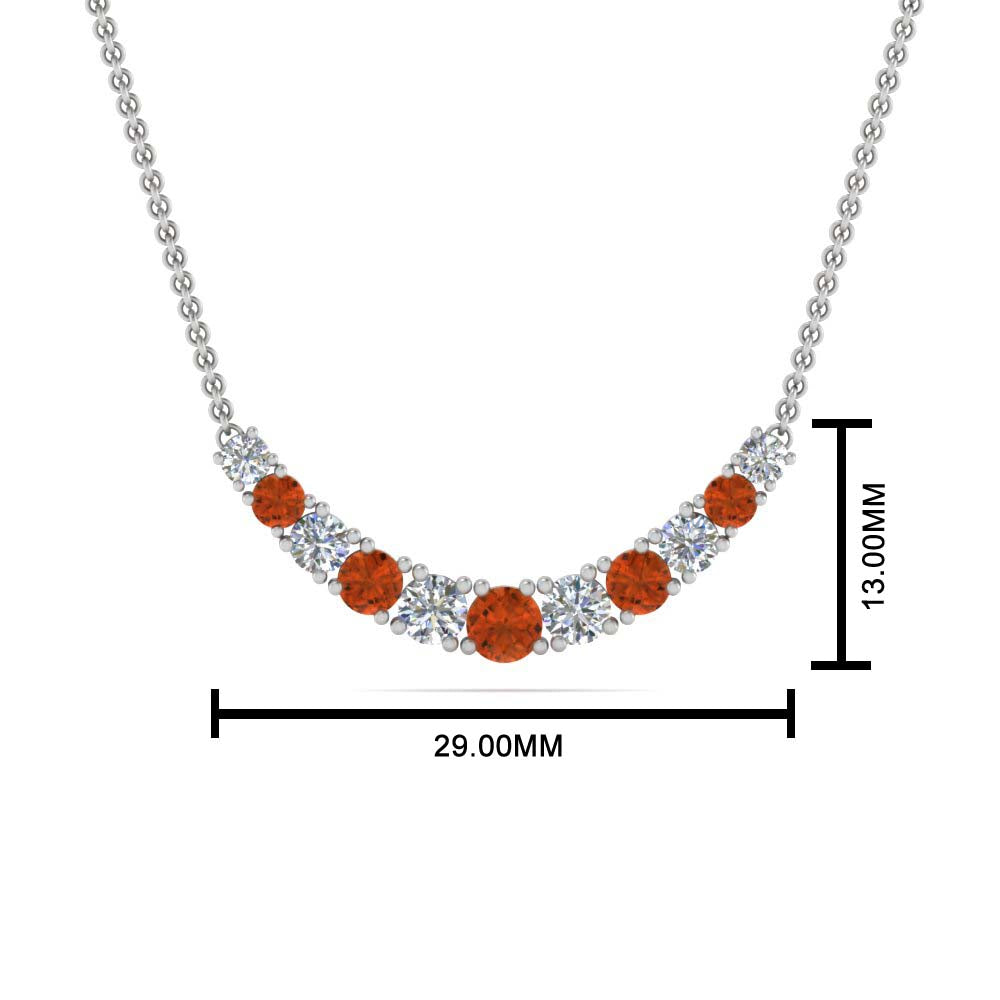 1-carat-diamond-graduated-smile-necklace-with-orange-sapphire-in-FDPD9195GSAOR-NL-WG