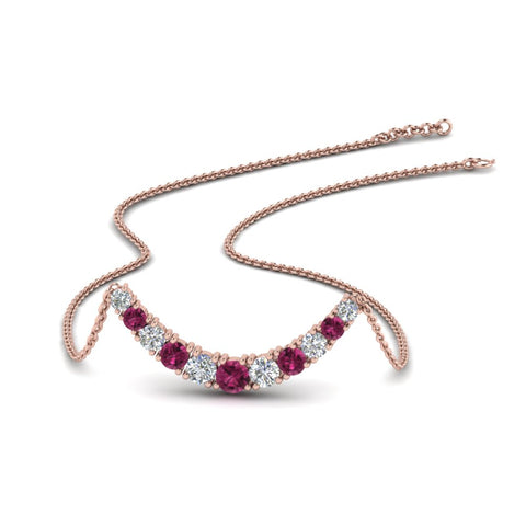 1-carat-diamond-graduated-smile-necklace-with-pink-sapphire-in-FDPD9195GSADRPI-NL-RG