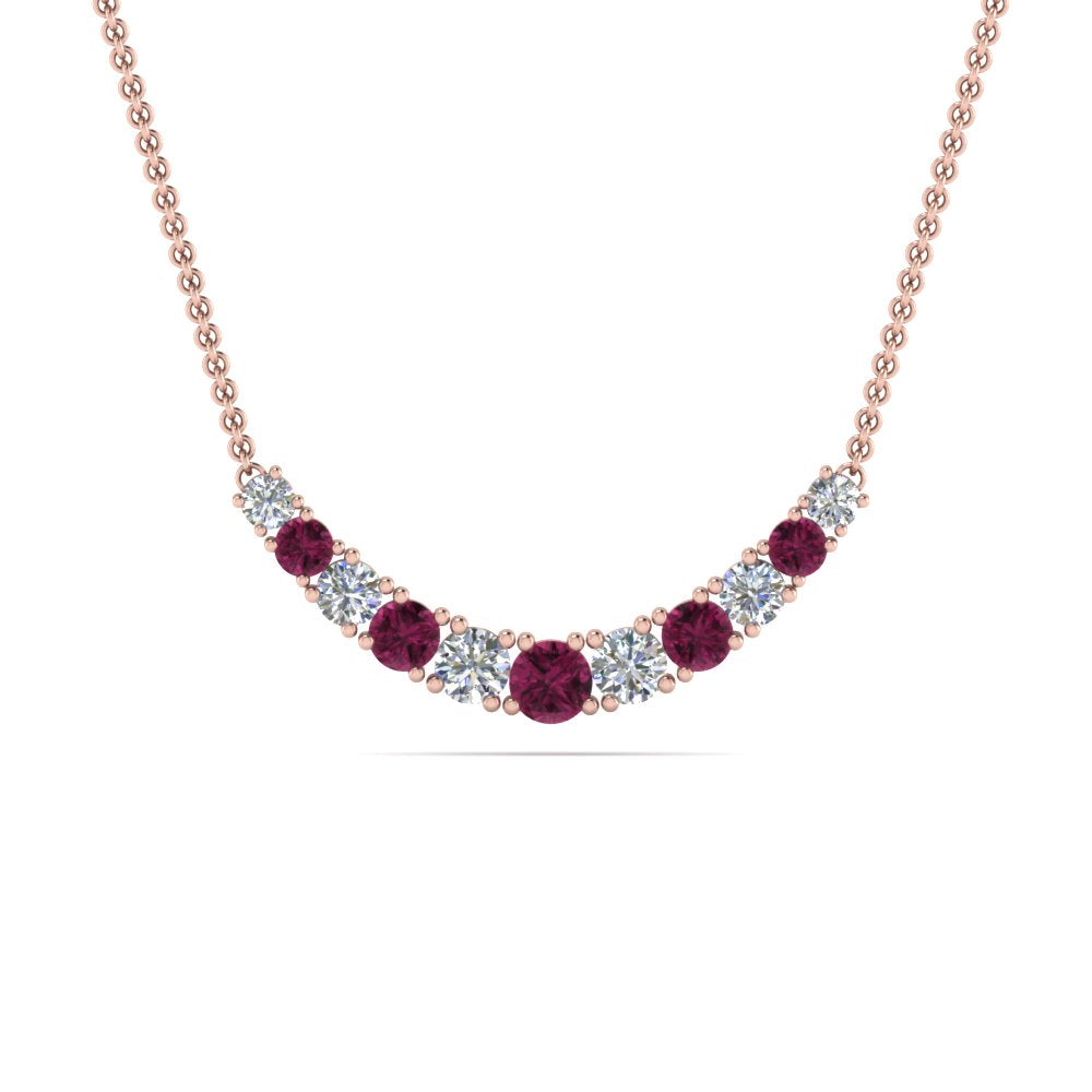 1-carat-diamond-graduated-smile-necklace-with-pink-sapphire-in-FDPD9195GSADRPI-NL-RG