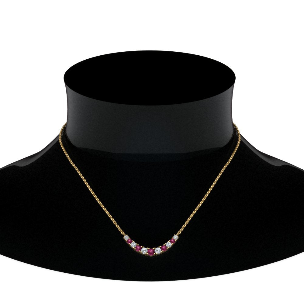 1-carat-diamond-graduated-smile-necklace-with-pink-sapphire-in-FDPD9195GSADRPI-NL-YG