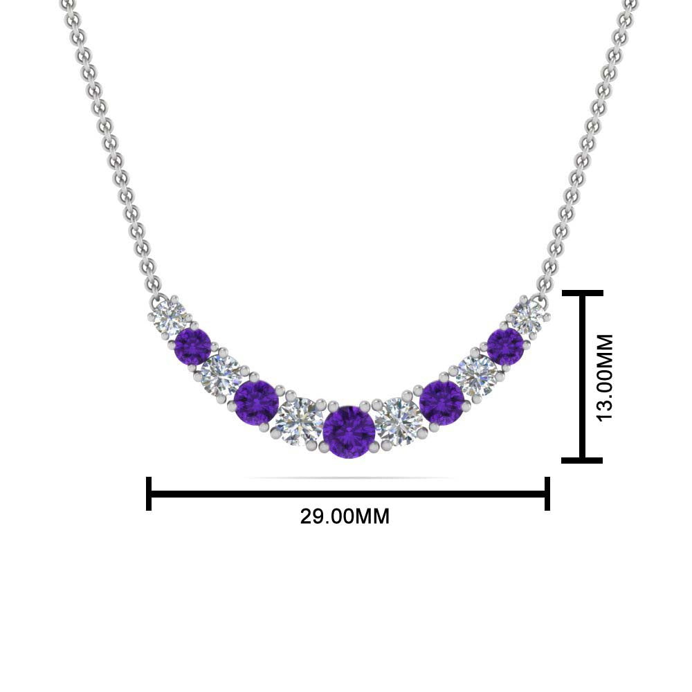 1-carat-diamond-graduated-smile-necklace-with-purple-topaz-in-FDPD9195GVITO-NL-WG