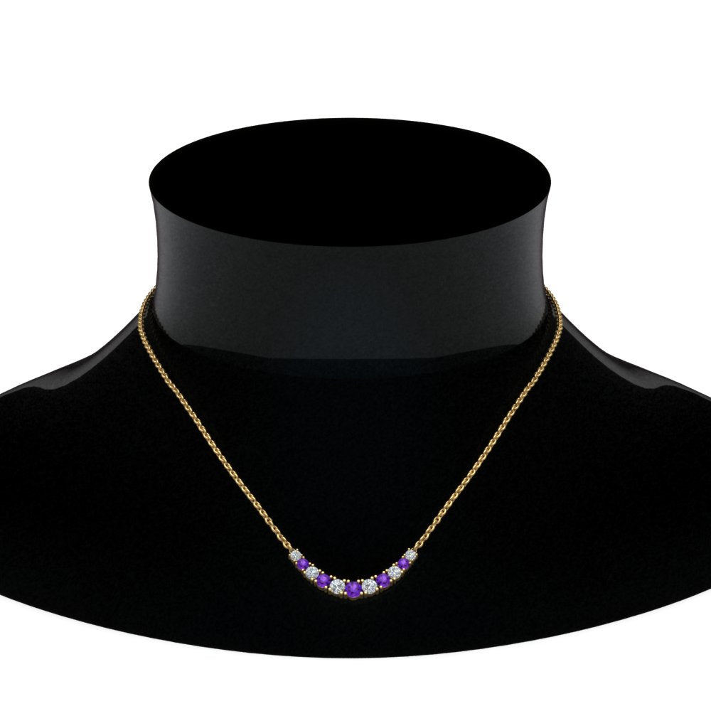 1-carat-diamond-graduated-smile-necklace-with-purple-topaz-in-FDPD9195GVITO-NL-YG