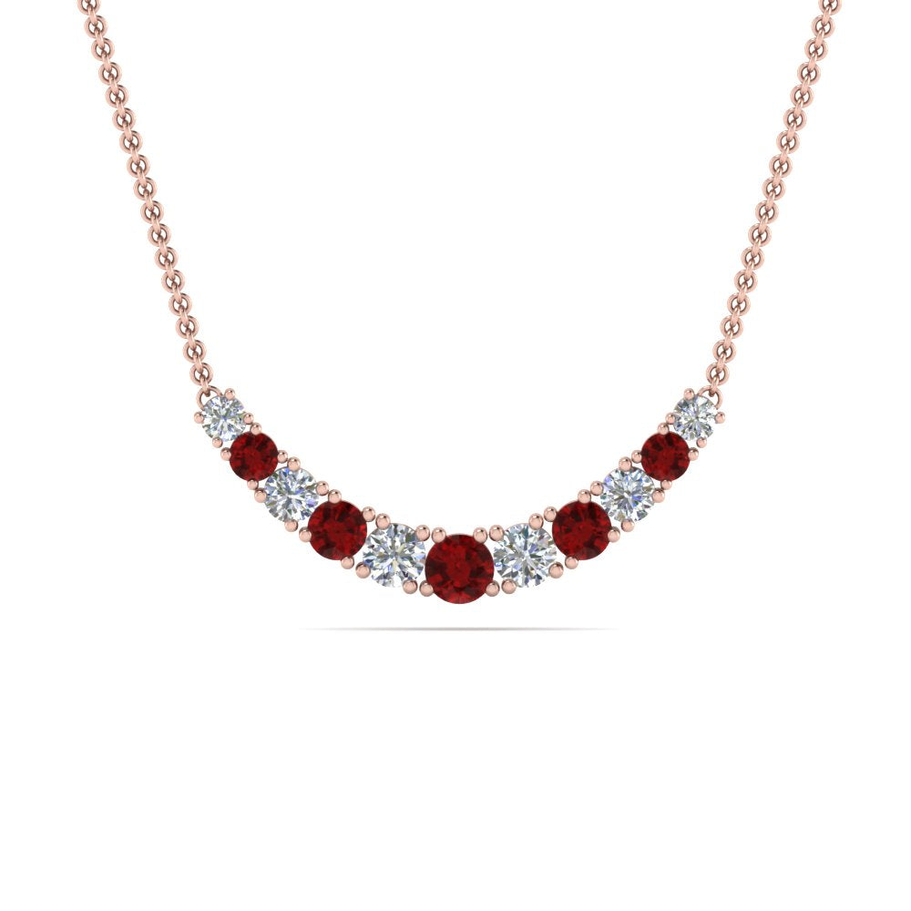1-carat-diamond-graduated-smile-necklace-with-ruby-in-FDPD9195GRUDR-NL-RG