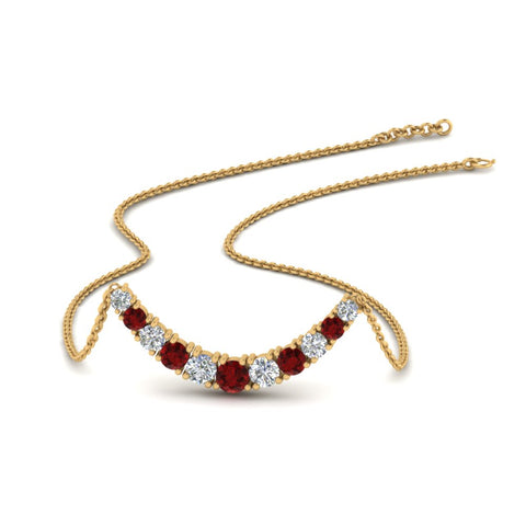 1-carat-diamond-graduated-smile-necklace-with-ruby-in-FDPD9195GRUDR-NL-YG
