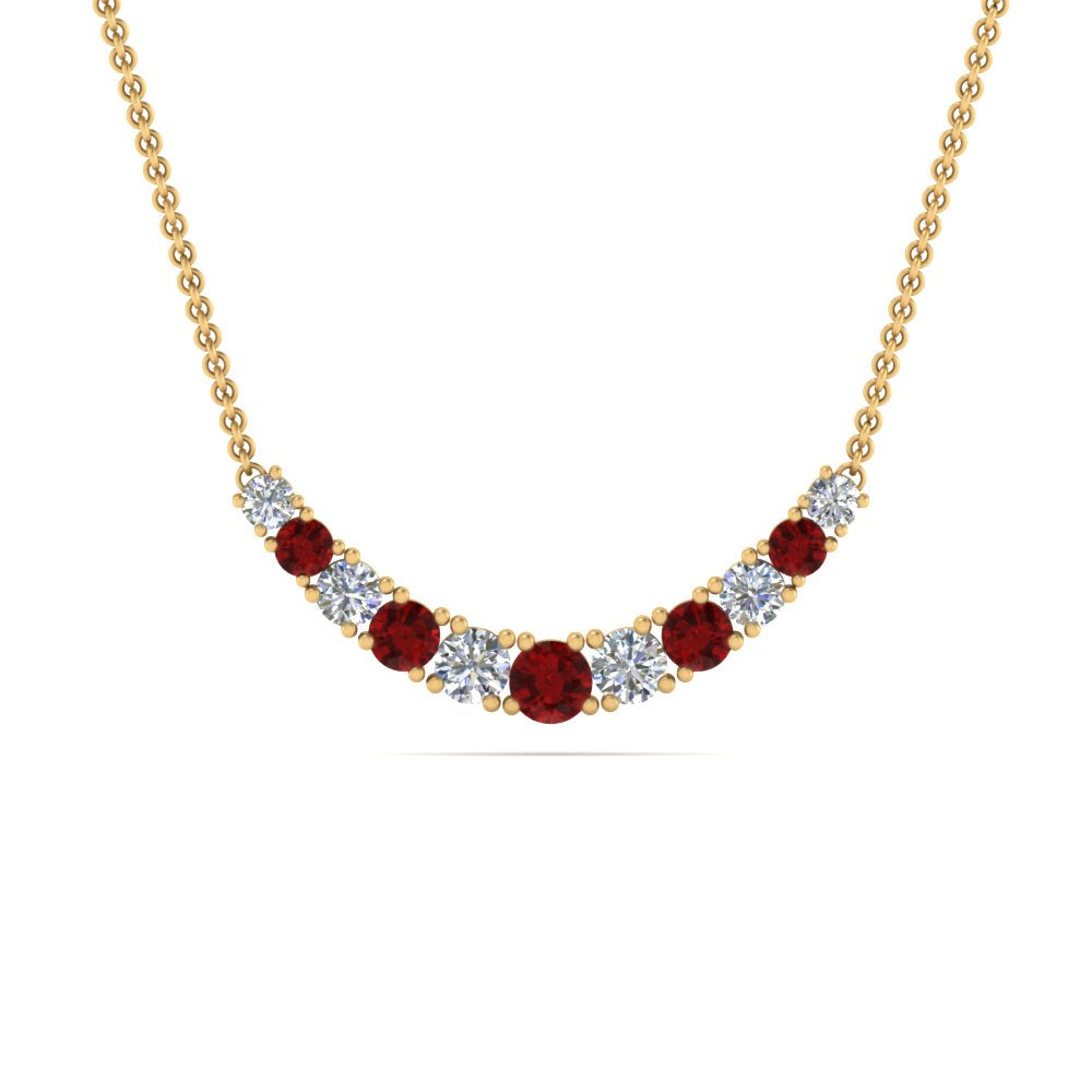 1-carat-diamond-graduated-smile-necklace-with-ruby-in-FDPD9195GRUDR-NL-YG