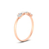 Load image into Gallery viewer, 1-carat-diamond-heart-shape-five-stone-wedding-ring-in-rose-gold-FD9600HTBANGLE2-1.00CT-NL-RG