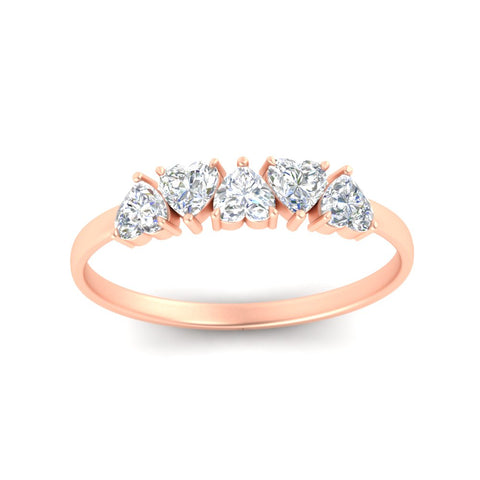 1-carat-diamond-heart-shape-five-stone-wedding-ring-in-rose-gold-FD9600HTBANGLE5-1.00CT-NL-RG