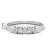 Load image into Gallery viewer, 1-carat-diamond-heart-shape-five-stone-wedding-ring-in-white-gold-FD9600HTB-1.00CT-NL-WG-HW