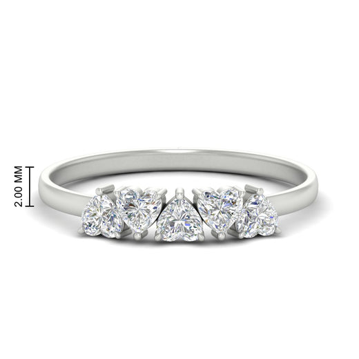 1-carat-diamond-heart-shape-five-stone-wedding-ring-in-white-gold-FD9600HTB-1.00CT-NL-WG-HW