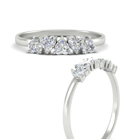 1-carat-diamond-heart-shape-five-stone-wedding-ring-in-white-gold-FD9600HTBANGLE3-1.00CT-NL-WG