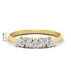 Load image into Gallery viewer, 1-carat-diamond-heart-shape-five-stone-wedding-ring-in-yellow-gold-FD9600HTB-1.00CT-NL-YG-HW