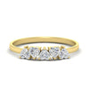 Load image into Gallery viewer, 1-carat-diamond-heart-shape-five-stone-wedding-ring-in-yellow-gold-FD9600HTB-1.00CT-NL-YG