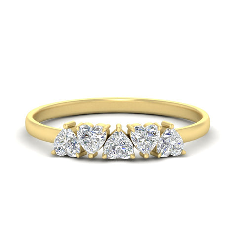 1-carat-diamond-heart-shape-five-stone-wedding-ring-in-yellow-gold-FD9600HTB-1.00CT-NL-YG