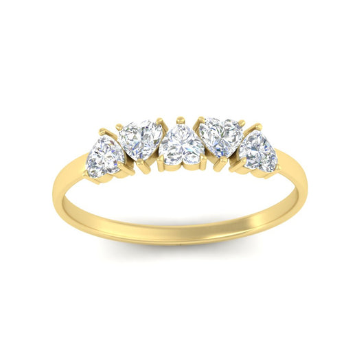 1-carat-diamond-heart-shape-five-stone-wedding-ring-in-yellow-gold-FD9600HTBANGLE5-1.00CT-NL-YG