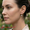 Load image into Gallery viewer, 1-carat-diamond-heart-shape-stud-dangle-earrings-in-white-gold-FDEAR11236HT-model