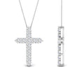 Thumbnail 31 - 1-carat-diamond-simple-cross-pendant-in-FDPD10825-1.00CT-NL-WG