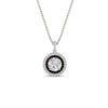 Load image into Gallery viewer, 1-carat-double-halo-black-diamond-round-pendant-necklace-in-white-gold-FD-PD1190ROGBLACKANGLE1-NL-1CT-WG-T.jpg?v=1768457619