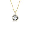 Load image into Gallery viewer, 1-carat-double-halo-black-diamond-round-pendant-necklace-in-yellow-gold-FDPD1190ROGBLACKANGLE1-NL-1CT-YG-T.jpg?v=1768457619