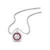 Load image into Gallery viewer, 1-carat-double-halo-pink-sapphire-round-pendant-necklace-in-white-gold-FDPD1190ROGSADRPI-NL-1CT-WG-T.jpg?v=1768457619