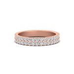 Load image into Gallery viewer, 1-carat-double-layer-pavé-diamond-ring-in-rose-gold-FD11378B-1.00CT-NL-RG