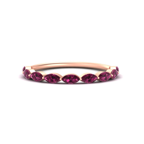 1-carat-east-west-marquise-pink-sapphire-stacking-wedding-band-in-rose-gold-FD8398MQBGSADRPI-1.00CT-NL-RG