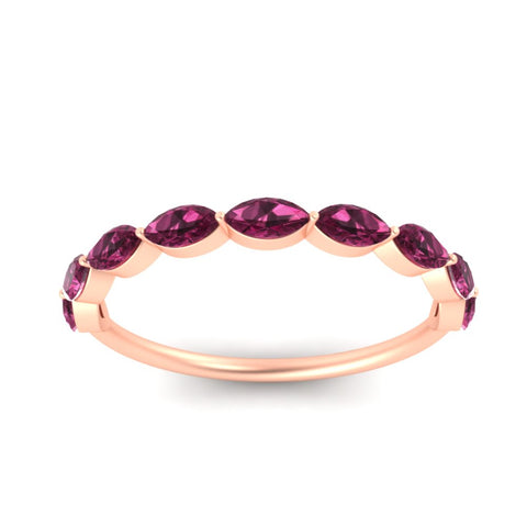 1-carat-east-west-marquise-pink-sapphire-stacking-wedding-band-in-rose-gold-FD8398MQBGSADRPIANGLE5-1.00CT-NL-RG
