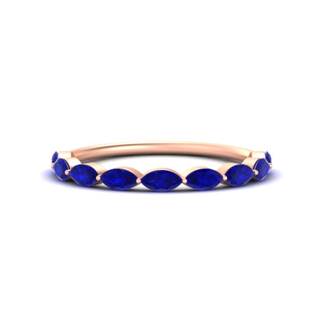 1-carat-east-west-marquise-sapphire-stacking-wedding-band-in-rose-gold-FD8398MQBGSABL-1.00CT-NL-RG