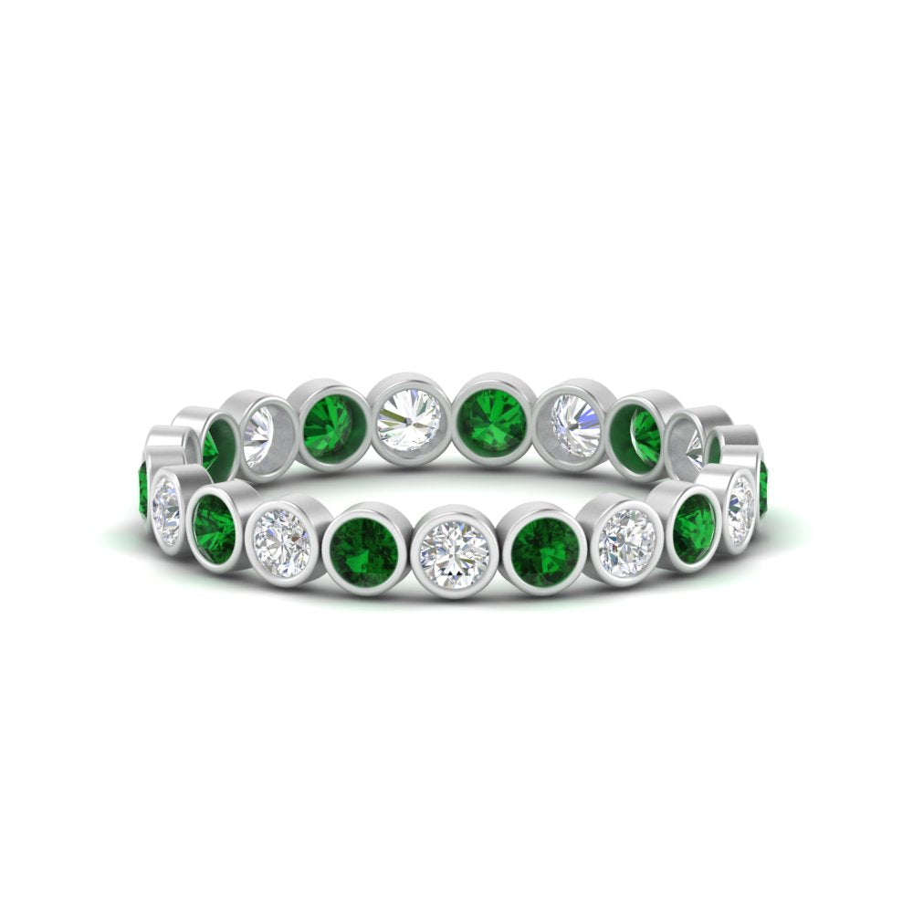 1-carat-emerald-bezel-eternity-ring-in-white-gold-FDEWB10558-0.05CTGEMGRANGLE3-NL-WG
