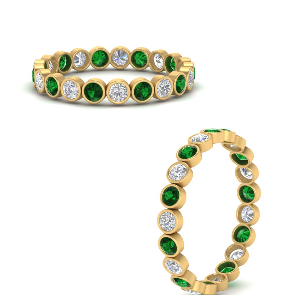 1-carat-emerald-bezel-eternity-ring-in-yellow-gold-FDEWB10558-0.05CTGEMGRANGLE3-NL-YG