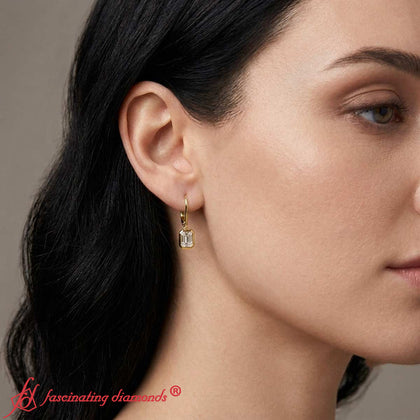 1-carat-emerald-cut-bezel-diamond-leverback-earrings-in-yellow-gold-fdear11736-model-1-1