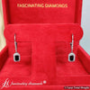 Load image into Gallery viewer, 1-carat-emerald-cut-black-diamond-drop-halo-diamond-earrings-in-14k-white-gold-fdear11235em-1