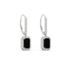 Load image into Gallery viewer, 1-carat-emerald-cut-black-diamond-drop-halo-diamond-earrings-in-white-gold-FD-EAR11235EMGBLACKANGLE1-1.00CT-NL-WG.jpg
