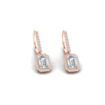 Load image into Gallery viewer, 1-carat-emerald-cut-diamond-drop-halo-earrings-in-rose-gold-FD-EAR11235EMANGLE1-1.00CT-NL-RG.jpg
