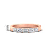 Load image into Gallery viewer, 1-carat-emerald-cut-five-diamond-anniversary-band-in-rose-gold-FD8126EMB-1.00CT-NL-RG-HW