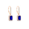 Load image into Gallery viewer, 1-carat-emerald-cut-sapphire-drop-halo-diamond-earrings-in-rose-gold-FD-EAR11235EMGSABLANGLE1-1.00CT-NL-RG.jpg