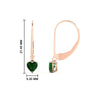 Load image into Gallery viewer, 1-carat-emerald-heart-shape-stud-dangle-earrings-in-rose-gold-FDEAR11236HTGEMGR-1.00CT-NL-RG.jpg