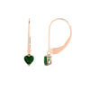 Load image into Gallery viewer, 1-carat-emerald-heart-shape-stud-dangle-earrings-in-rose-gold-FDEAR11236HTGEMGR-1.00CT-NL-RG.jpg