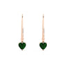 Load image into Gallery viewer, 1-carat-emerald-heart-shape-stud-dangle-earrings-in-rose-gold-FDEAR11236HTGEMGR-1.00CT-NL-RG.jpg