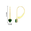 Load image into Gallery viewer, 1-carat-emerald-heart-shape-stud-dangle-earrings-in-yellow-gold-FDEAR11236HTGEMGR-1.00CT-NL-YG.jpg