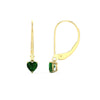Load image into Gallery viewer, 1-carat-emerald-heart-shape-stud-dangle-earrings-in-yellow-gold-FDEAR11236HTGEMGR-1.00CT-NL-YG.jpg