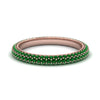 Load image into Gallery viewer, 1-carat-emerald-micro-pave-eternity-band-in-rose-gold-FD-EWB9202GEMGR-NL-RG-GS