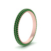 Load image into Gallery viewer, 1-carat-emerald-micro-pave-eternity-band-in-rose-gold-FD-EWB9202GEMGR-NL-RG-GS