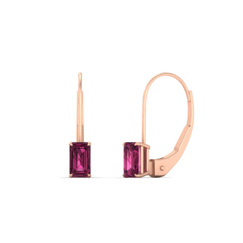 1-carat-emerald-pink-sapphire-lever-back-solitaire-earrings-in-rose-gold-FD-EAR9225EMGSADRPI-1.00 CT-NL-RG