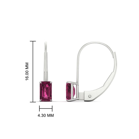 1-carat-emerald-pink-sapphire-lever-back-solitaire-earrings-in-white-gold-FD-EAR9225EMGSADRPI-1.00 CT-NL-WG